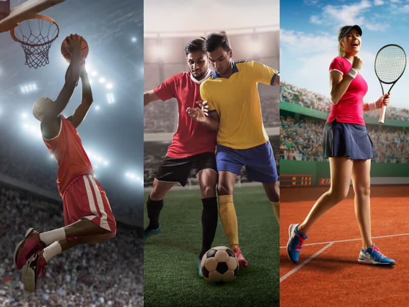 Sports betting action image representing live match moments on fb77fb